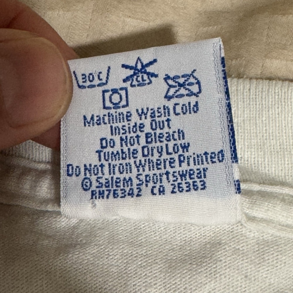 VTG Orlando Magic Tshirt Adult XL White Salem Sportswear NBA Basketball Mens 90s - Picture 4 of 11